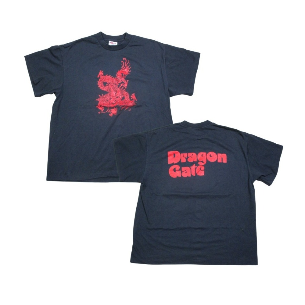 Vintage Dragon Gate (XL) Graphic T Shirt Single Stitched 1990's Hef-T Tee Jays
